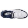 Skechers Women’s Contour Foam Cozy Fit Hands Free Slip-ins Sneaker(White/Navy)