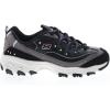Skechers Women’s D’Lites Fresh Start Memory Foam Lace-up Sneaker Fashion(Black Wht Multi)