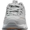 Skechers Women’s D’Lites Fresh Start Memory Foam Lace-up Sneaker Fashion(Grey)