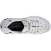 Skechers Women’s D’Lites Fresh Start Memory Foam Lace-up Sneaker Fashion(Whit/Blu)