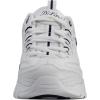 Skechers Women’s D’Lites Fresh Start Memory Foam Lace-up Sneaker Fashion(Whit/Blu)