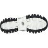 Skechers Women’s D’Lites New Scene Hands Free Slip-Ins Sneaker(Black/White)
