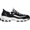 Skechers Women’s D’Lites New Scene Hands Free Slip-Ins Sneaker(Black/White)