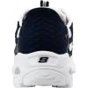 Skechers Women’s D’Lites New Scene Hands Free Slip-Ins Sneaker(Navy/White)