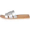 Skechers Women’s Desert Kiss Low-Peak Look Sandal(Silver)