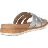 Skechers Women’s Desert Kiss Low-Peak Look Sandal(Silver)