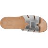 Skechers Women’s Desert Kiss Low-Peak Look Sandal(Silver)