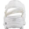 Skechers Women’s D’lites – Fresh Catch Wedge Sandals(White)