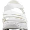Skechers Women’s D’lites – Fresh Catch Wedge Sandals(White)
