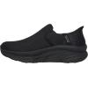 Skechers Women’s Dlux Walker Sr Ugina Hands Free Slip-ins Health Care Professional Shoe(Black)