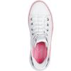 Skechers Women’s Dogg: Snoop One-boss Life Canvas Hands Free Slip-ins Sneaker(White/Pink)