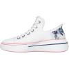 Skechers Women’s Dogg: Snoop One-boss Life Canvas Hands Free Slip-ins Sneaker(White/Pink)