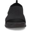 Skechers Women’s Flex Appeal 4.0-Livin’ in This Sport Sandal(Black/Black)