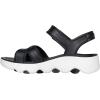 Skechers Women’s Foamies Massage Fit-Heartfelt Water Shoe(Black/White)