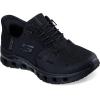 Skechers Women’s Glde Step Pro Sr Edrura Hands Freee Bungee Health Care Professional Shoe(Black)