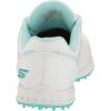 Skechers Women’s Go Pivot Spikeless Golf Shoe Sneaker(White/Multi Splash Print)