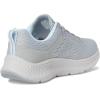 Skechers Women’s Go Run Consistent 2.0 Duval Sneaker(Gray/Blue)