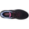 Skechers Women’s Go Walk 7 – Cosmic Waves Athletic Walking Sneaker(Black/Multi)