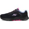 Skechers Women’s Go Walk 7 – Cosmic Waves Athletic Walking Sneaker(Black/Multi)