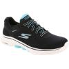 Skechers Women’s Go Walk 7 – Cosmic Waves Athletic Walking Sneaker(Black/Turquoise)
