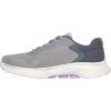 Skechers Women’s Go Walk 7 – Cosmic Waves Athletic Walking Sneaker(Gray/Lavender)
