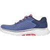 Skechers Women’s Go Walk 7 – Cosmic Waves Athletic Walking Sneaker(Navy/Coral)