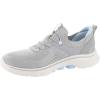 Skechers Women’s Go Walk 7 Abie Sneaker(Gray/Light Blue)