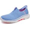 Skechers Women’s Go Walk 7 City Lights Hands Free Slip-ins(Purple/Pink)