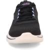 Skechers Women’s Go Walk Arch Fit 2.0 Balin Sneaker(Black/Multi)