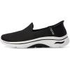 Skechers Women’s Go Walk Arch Fit 2.0 Delara Hands Free Slip ins(Black/White)