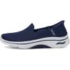 Skechers Women’s Go Walk Arch Fit 2.0 Delara Hands Free Slip ins(Navy/White)