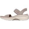 Skechers Women’s Go Walk Arch Fit 2.0 Hands Free Slip-ins Sandal-Sasha Fisherman(Taupe)