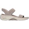 Skechers Women’s Go Walk Arch Fit 2.0 Hands Free Slip-ins Sandal-Sasha Fisherman(Taupe)