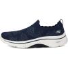 Skechers Women’s Go Walk Arch Fit 2.0 Rosa Linda Sneaker(Navy/White)
