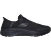 Skechers Women’s Go Walk Arch Fit 2.0 Valencia Hands Free Slip-ins Sneaker(Bbk)
