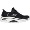 Skechers Women’s Go Walk Arch Fit 2.0 Valencia Hands Free Slip-ins Sneaker(Black/White)