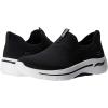Skechers Women’s Go Walk Arch Fit Iconic Sneaker(Black)
