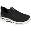 Skechers Women’s Go Walk Arch Fit Iconic Sneaker(Black)