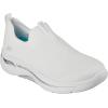 Skechers Women’s Go Walk Arch Fit Iconic Sneaker(White)