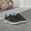 Skechers Women’s Go Walk Arch Fit Unify Sneaker(Black/Aqua)