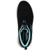 Skechers Women’s Go Walk Arch Fit Unify Sneaker(Black/Aqua)