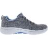 Skechers Women’s Go Walk Arch Fit Unify Sneaker(Charcoal/Light Blue-grey)