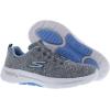 Skechers Women’s Go Walk Arch Fit Unify Sneaker(Charcoal/Light Blue-grey)