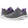 Skechers Women’s Go Walk Arch Fit Unify Sneaker(Gray/Lavender)