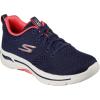 Skechers Women’s Go Walk Arch Fit Unify Sneaker(Navy/Coral)
