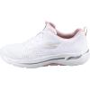 Skechers Women’s Go Walk Arch Fit Unify Sneaker(White/Light Pink)