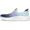 Skechers Women’s Go Walk Flex Cali Sunset Walking Shoes(Navy/Aqua)