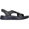 Skechers Women’s Go Walk Flex Sandal-Peyton Hands Free Slip-ins Flat(Black/Grey)