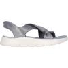Skechers Women’s Go Walk Flex Sandal-Peyton Hands Free Slip-ins Flat(Grey)