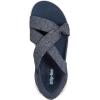 Skechers Women’s Go Walk Flex Sandal-Peyton Hands Free Slip-ins Flat(Navy)